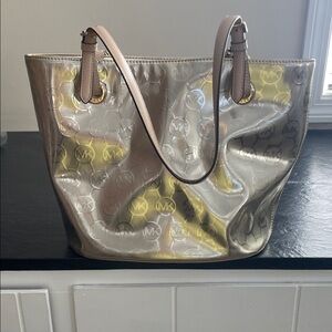 Michael Kors Shimmering Gold Tote